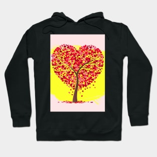 Tree of Love, Couple Gift, Love language Hoodie